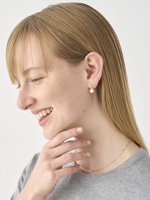 Akoya baroque pearl earring（teard) | GIGI for JOHN SMEDLEY 詳細画像 PEARL 2